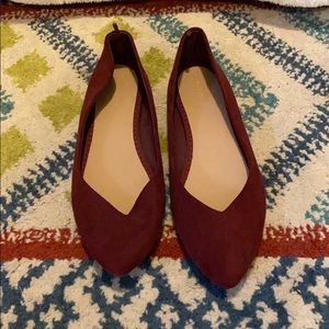 Old Navy Burgundy Flats
